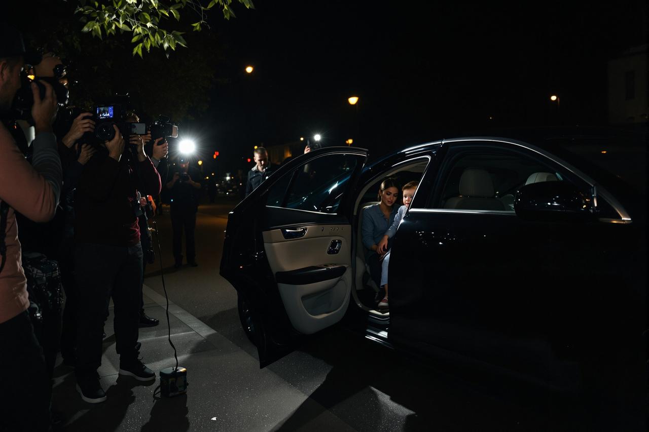 爆料网911独家：顶流男星疑似隐婚生子，狗仔拍到深夜带娃出行